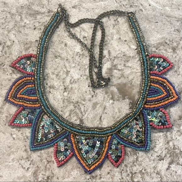 Jewelry - Colorful bib necklace